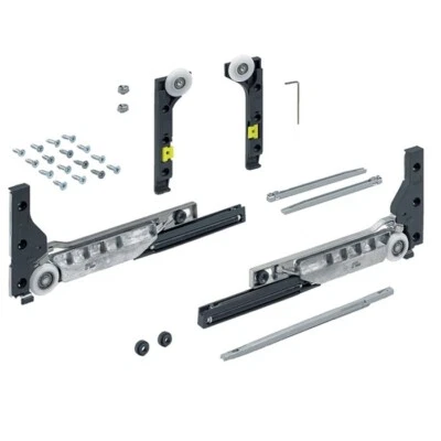 Accesorios de sistema silencioso de cierre suave Hettich 9156338 SlideLine M para perfiles de 55 mm  Foto 1 de 4