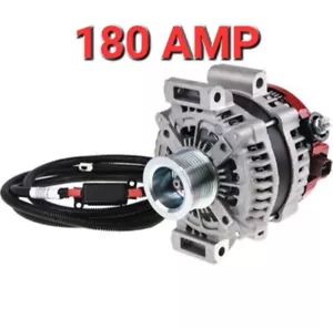 High Output Alternator Fot Toyota LandCruiser VDJ79R 4.5L 180 Amp With Harness - Bild 1 von 7