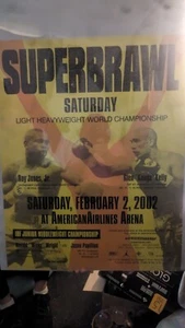 1990's Roy Jones Jr. Original Fight Advertisement Poster - Picture 1 of 1