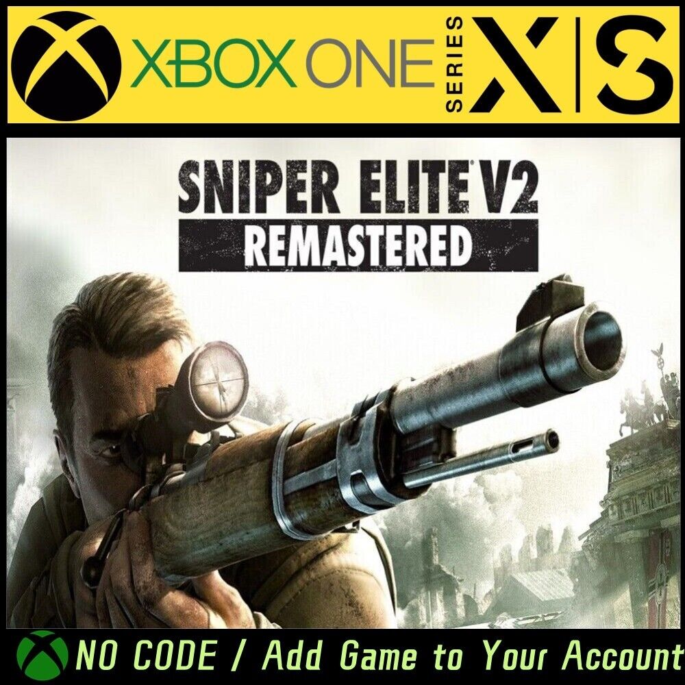 Sniper Elite V2 Remastered Xbox One & Xbox Series X|S Game No Code