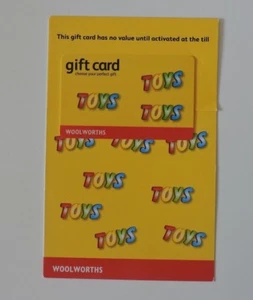 VERY RARE TOYS, TOYS, TOYS WOOLWORTHS UK GIFT CARD. NO VALUE. COLLECTORS ITEM - Picture 1 of 1