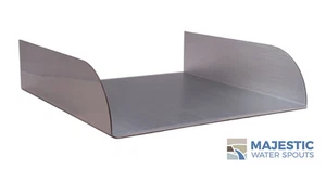 LOMBARDI 12" SPA-TO-POOL & FOUNTAIN SPILLWAY - ACERO INOXIDABLE (SIN LENGÜETA DE UNIÓN) - Imagen 1 de 12