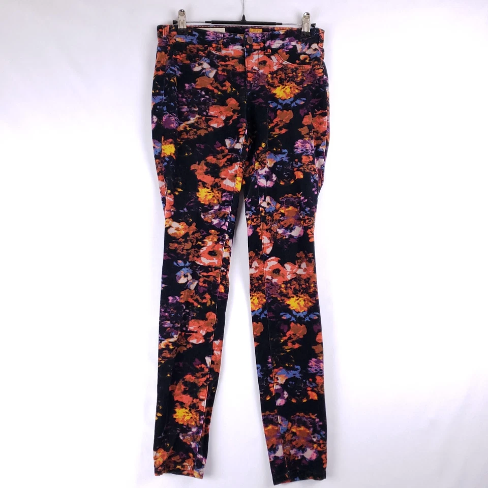 Женские узкие брюки Pilcro 28x30 цвет Mulri AOP с цветочными засечками эластичные - Изображение 1 из 4