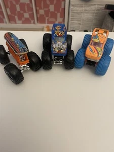HOT WHEELS MONSTER Trucks X 3 Bundle - Picture 1 of 4