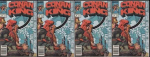 1988 Marvel Comics | Conan the King #49 Lot of 4 | Warehouse Find High Grade - Picture 1 of 5