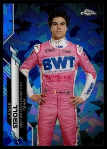 2020 Topps Chrome SAPPHIRE Formula 1 LANCE STROLL #14 WILLIAMS - Picture 1 of 2