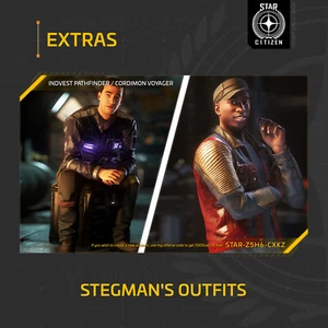 Star Citizen - STEGMAN'S INDVEST & CORDIMON - Complete Outfits + Single Jackets - Picture 1 of 11