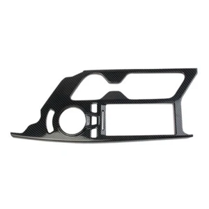 Carbon Fiber Central Control Gear Shift Panel trim fit for Kia EV6 2022-2024 - Picture 1 of 6