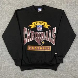 Vintage Arizona Cardinals Crewneck Sweatshirt Size L 90s NFL NOS Made In USA - Picture 1 of 10