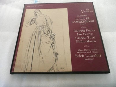 Donizetti - Lucia Di Lammermoor - Leinsdorf -RCA Victrola - 2 Record Box Set  LP - Image 1 of 3