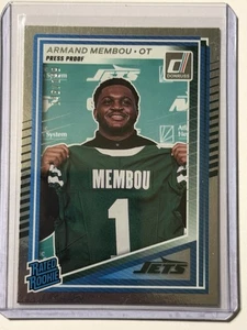 ARMAND MEMBOU 2025 Donruss Clasificado Novato Prensa Prueba/199 Plata - Imagen 1 de 2