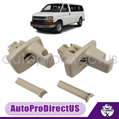 Clip de retención de parasol para Chevrolet Express GMC Savana 1500 3500 2003-14 1 par Foto 1 de 4