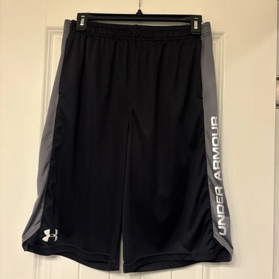 Under Armour Athletic Shorts Youth Boys XL Velocity Shorts Pockets Drawstring - Image 1 of 4