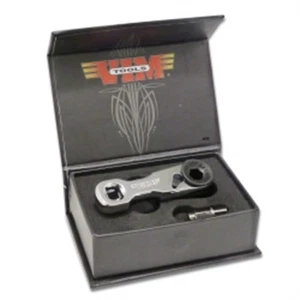 VIM Tools Long Micro Ratchet Drive Set 10MM Hex Bits and Torque Adapter - Picture 1 of 1