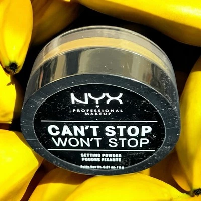 NYX Professional Makeup- Can't Stop Won't Stop- Setting Powder- Banana - Image 1 of 4