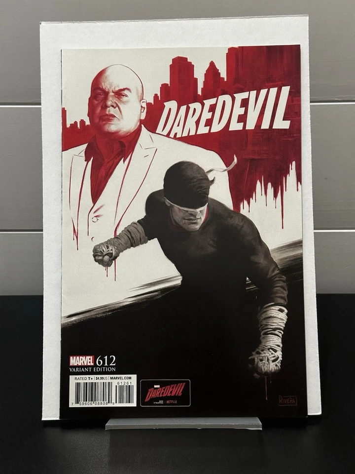 Daredevil #612 • Rivera 1:10 Netflix TV Variant • Cox & D’Onfrio - Image 1 of 4