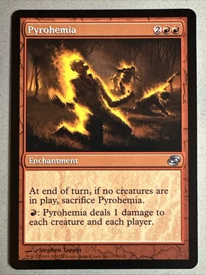 MTG / Pyrohemia / PLC / #119 / Regular / Uncommon / NM - Image 1 of 2