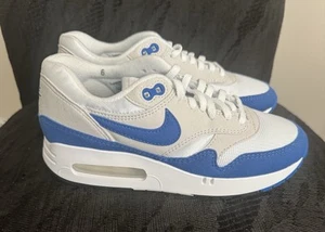 Nike Air Max 1 '86 Premium White Grey Royal Blue DO9844-101 Womens Size 6 - Picture 1 of 5