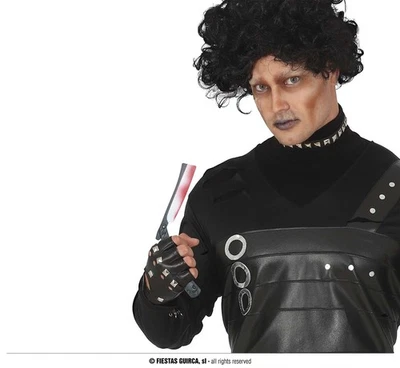 FIESTAS GUIRCA, S.L Blutiges Rasiermesser zum Aufklappen Karneval Halloween Kostümzubehör