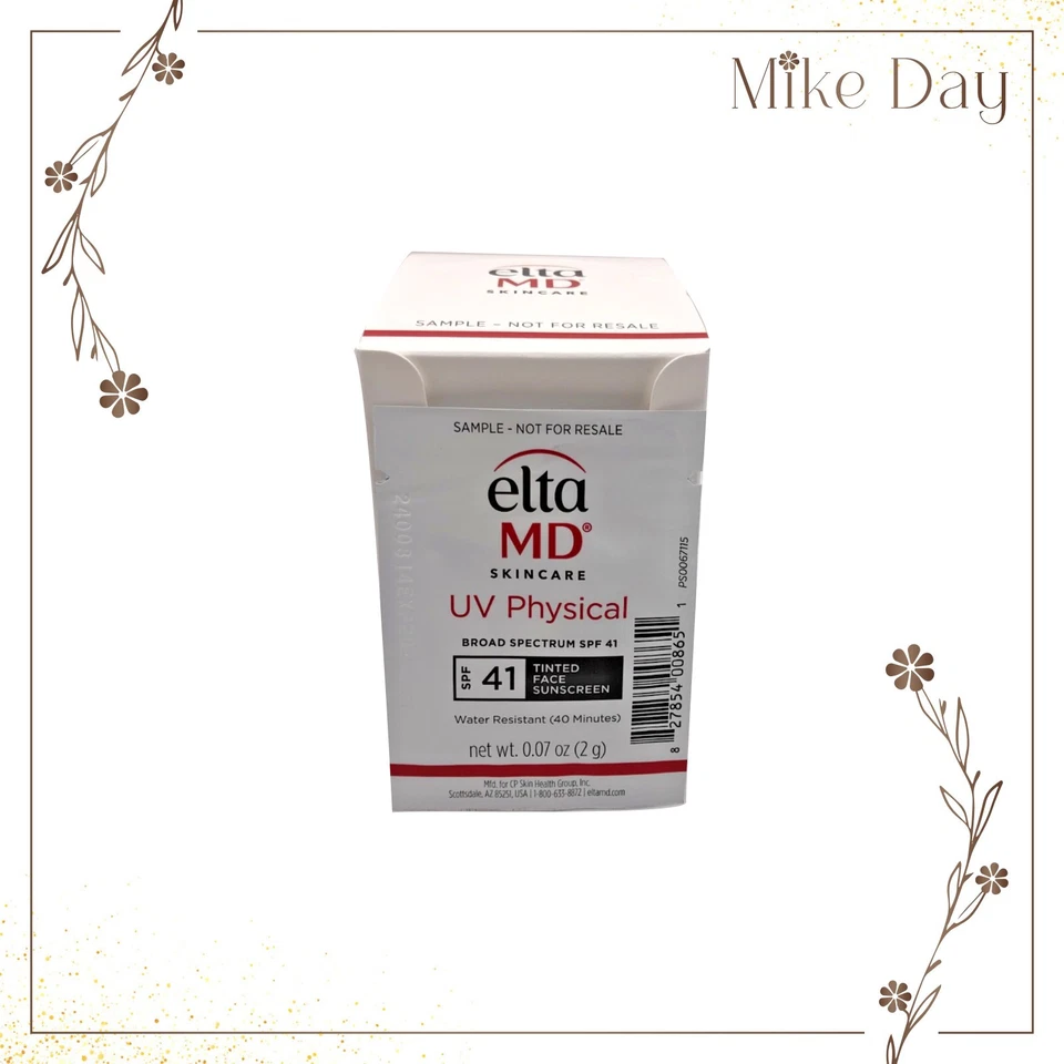 EltaMD УФ физический широкого спектра SPF 41 - тонированный 0,07 унц x 40шт срок годности: 07/26 - Изображение 1 из 1