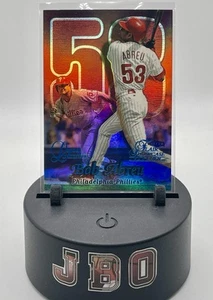 1999 Flair Showcase Row 2 Legacy Collection Booked 1/99 Bobby Abreu - Picture 1 of 4