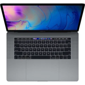 Apple MacBook Pro 2017 15" 16GB 500GB i7-7700HQ 2.8GHz Space Gray NO AC Grade B - Picture 1 of 2