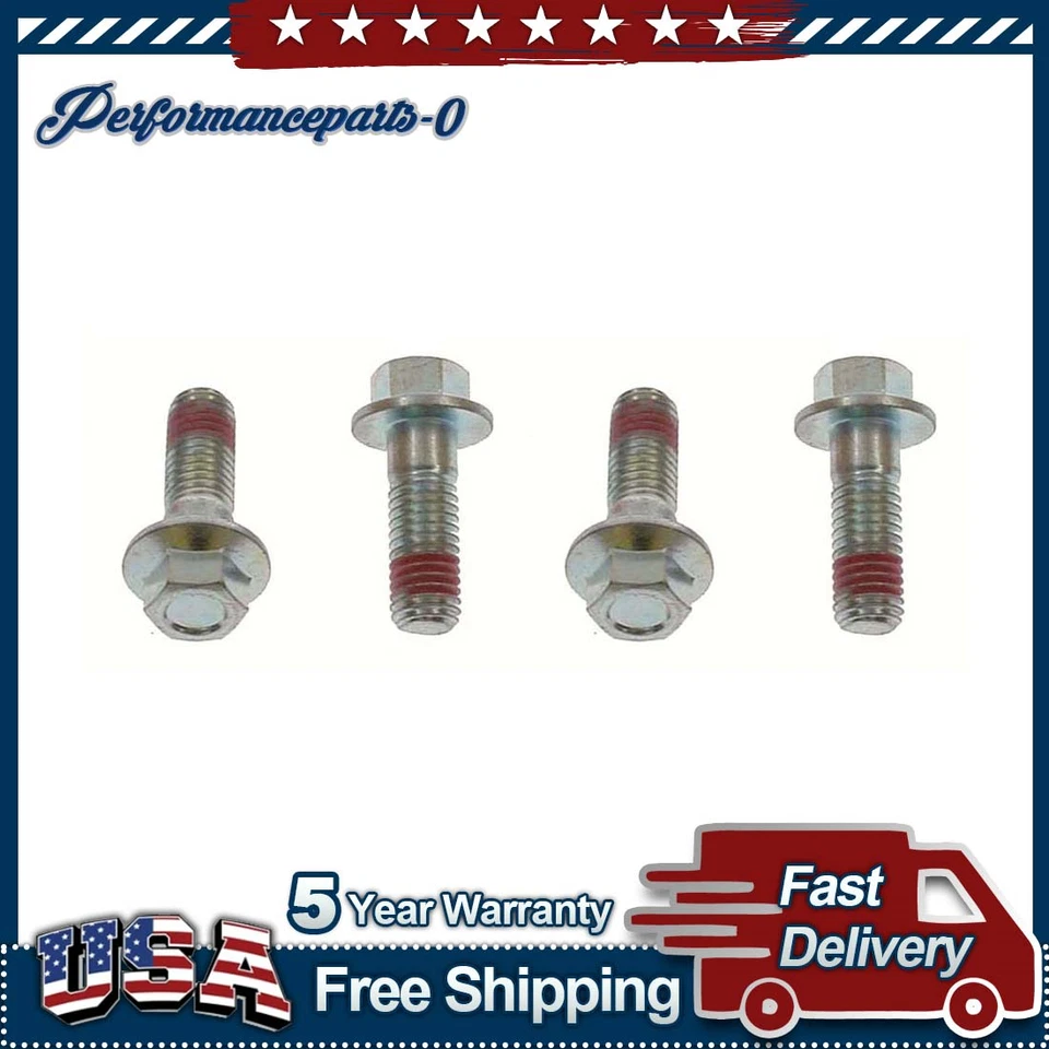 Perno de montaje de soporte de pinza de freno trasero Carlson 2 piezas para Chevrolet Equinox 2012 Foto 1 de 3