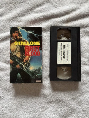 Rambo First Blood VHS tape - Image 1 of 2