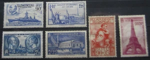 TIMBRES FRANCE N° 425 - 430 - NEUFS SANS GOMME - Foto 1 di 1