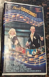 Thats Dancing (Clamshell VHS 1985) CLEANED & TESTED - Foto 1 di 5
