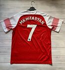 Arsenal 2019/20 Away Mkhitaryan #7 Jersey Name Set