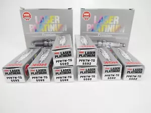 8x Zündkerze NGK 5592 PFR7W-TG für Audi R8 RS4 4,2L 8ED B7 422 423 quattro - Picture 1 of 10