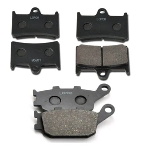 Motorcycle Front Rear Brake Pads Full Set For Yamaha FZ1 FZ1000 MT10 YZFR1 04-06 - Picture 1 of 7