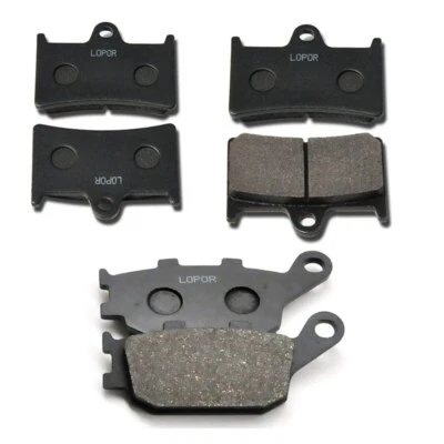 Motorcycle Front Rear Brake Pads Full Set For Yamaha FZ1 FZ1000 MT10 YZFR1 04-06 - Image 1 of 4