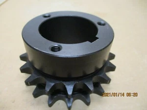 NEW BROWNING D50P17 SPROCKET, 50 CHAIN, 17 TEETH, DBL STRAND, USE W P1 BUSHING. - Picture 1 of 4