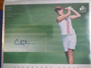 2004 UD SP Authentic Signature Golf Shots 8x10 Carin Koch #CK - Picture 1 of 1