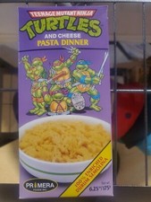 Teenage Mutant Ninja Turtles TMNT Primera Food Pasta Box VTG 1990 Factory Sealed