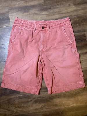 Pantalones Cortos Hombre Talla 36 Americal Eagle Chino Rojo Foto 1 de 4