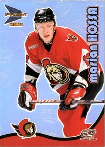 2000-01 McDonald's Pacific Senators Hockey Card #23 Marian Hossa