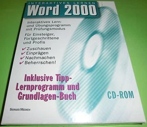Word 2000 - Interaktives Lernen (PC-Software) Lern- und Übungsprogramm mit... - Bild 1 von 3