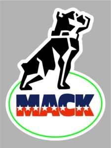 MACK TRUCK BUMPER STICKER DECAL 100x75mm - Bild 1 von 1