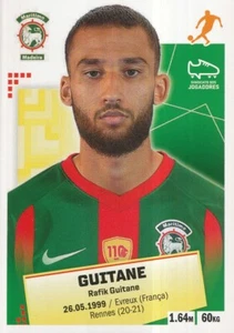 153 RAFIK GUITANE # ROOKIE FRANCE CS.MARITIMO STICKER PANINI FUTEBOL 2021 - Picture 1 of 2