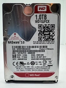 Western Digital WD RED WD10JFCX 1TB interne Festplatte 5400U/min SATA III 2,5" - Afbeelding 1 van 3