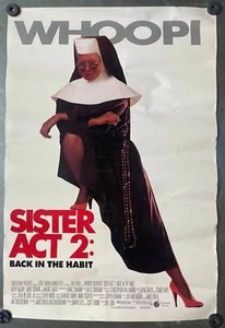 WHOOPI GOLDBERG - HERMANA ACTO 2 - DE VUELTA AL HÁBITO - PÓSTER DE PELÍCULA 18X24 - Imagen 1 de 1