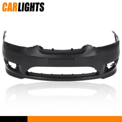 Fit For 2005-2006 Hyundai Tiburon Front Bumper Cover W/ Fog Lights Holes Black - Изображение 1 из 4