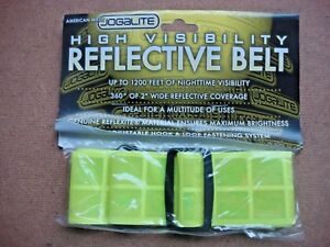Jogalite High Visibility Reflective Belt - BNIB Jog A Lite