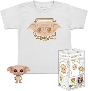 Funko Pocket Pop! & Tee: Harry Potter - Dobby - - Kids / Child Large - Picture 1 of 2