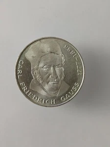 5 DM 1977 J Friedrich Gauss Gauß, Silber *AUFLÖSUNG MÜNZSAMMLUNG* - Bild 1 von 6