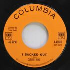 Country 45 Claude King - I Backed Out / Sheepskin Valley On Columbia