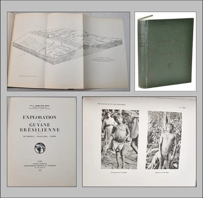 EXPLORATION en GUYANNE BRÉSILIENNE - HAMILTON RICE 1937 - AMÉRIQUE LATINE - Photo 1/4